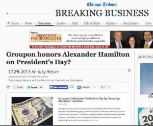 Media outlets everywhere have covered Groupon's Presidents' Day marketing stunt. The question is if this hurts or helps the brand in the long term.